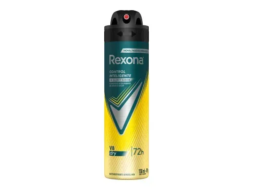Desodorante Rexona Caballero V8 Protección Seca Y Fresca Aerosol - 150 ml
