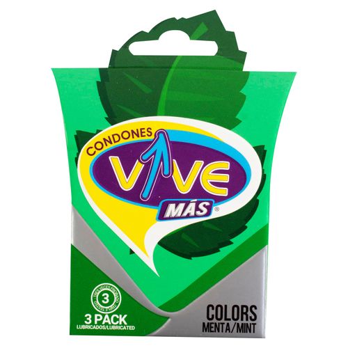 Vive Colors Sabor Menta 3 Uni Unidad
