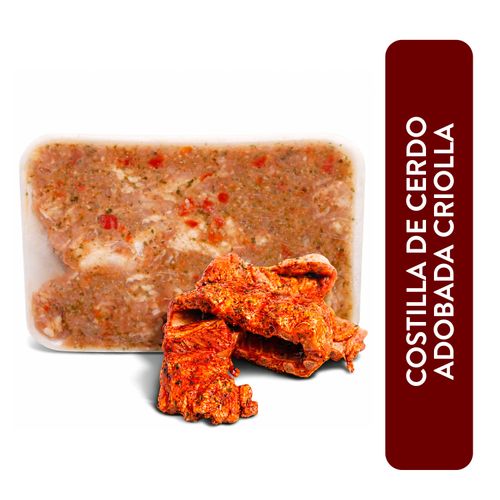 Costilla de Cerdo Don Cristobal De Cerdo Adobada Criolla - Precio Indicado Por Libra (454 g)