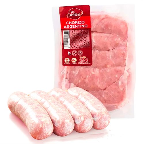 Chorizo Argentino Don Cristobal - Precio Indicado por Libra (454 g)As