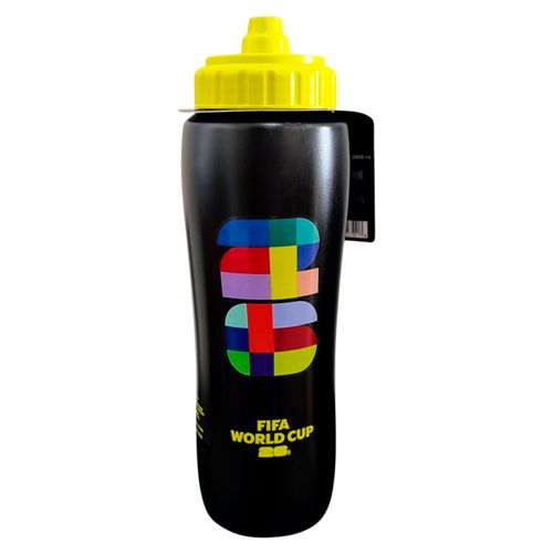 Squeeze Bottle 32oz Con Logo Fifa Negro
