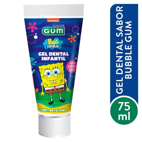 Gel Dental Gum Bob Esponja 75 ml