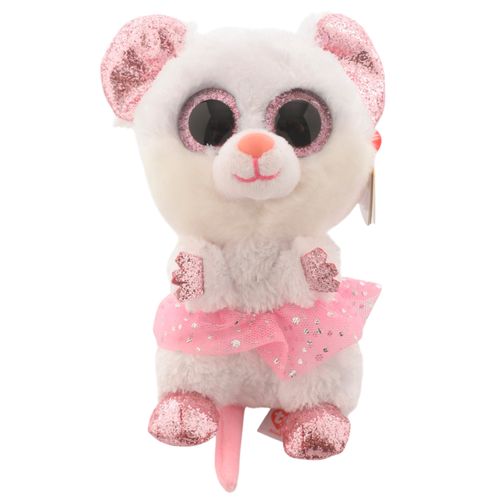 Ty Beanie Boos Nina Bailarina Blanca Reg