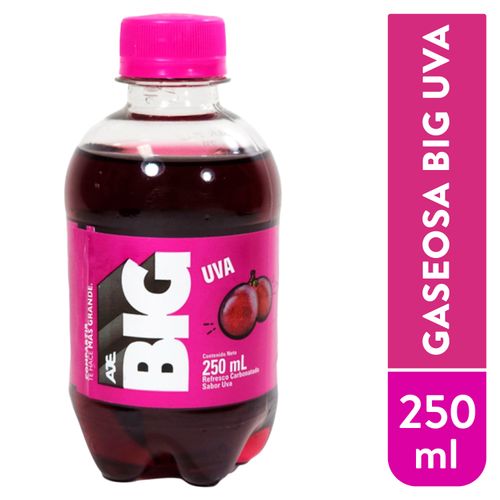 Bebida Gaseosa Big Uva 250ml