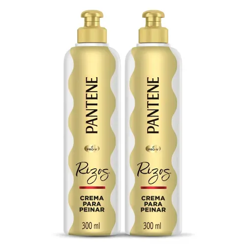 Crema Peinar Pantene Rizos Definidos Pack - 2 Uds x 300 ml c/u