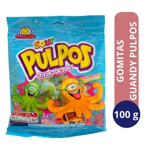 Gomitas Guandy Pulpos - 100 g