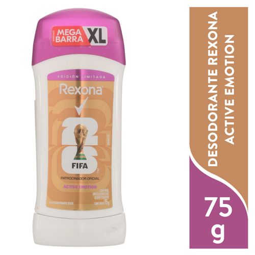 Deo Rexona Barra Active Emo Xl 75g