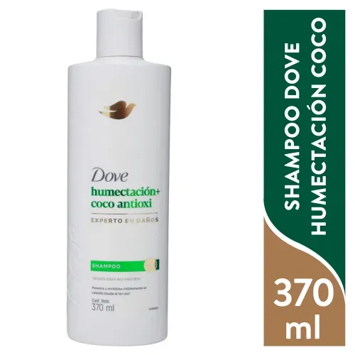 Shampoo Dove Hidra Coco Antiox 370ml