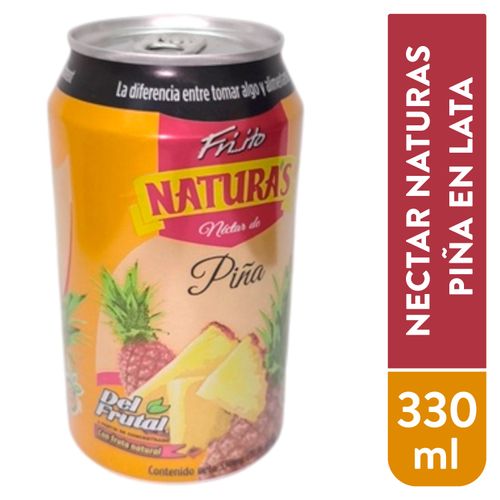 Nectar Naturas Piña Lata - 330 ml
