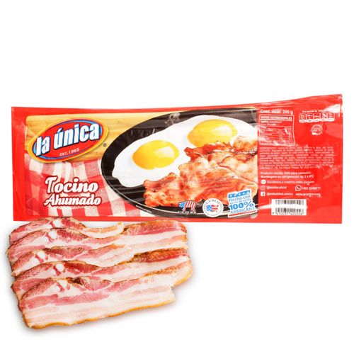 Tocino Ahumado La Unica Al Vacio 200 g