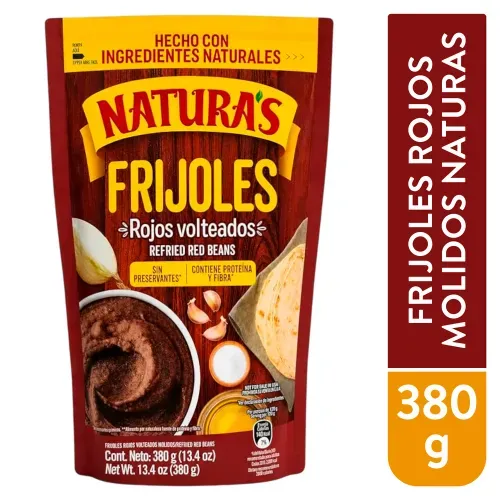 Frijoles Rojos Naturas Molidos - 380 g