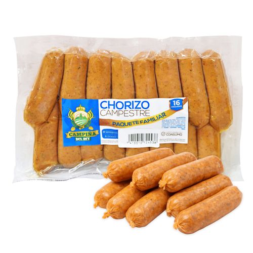 Chorizo Campestre Tamano Fam - 908 g Lcr