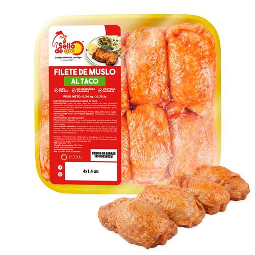 Filet de muslo Sello de Oro -340 g