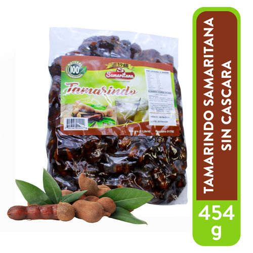 Tamarindo Samaritana Sin Cascara 454 g