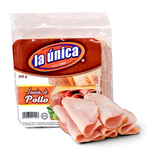 Jamon La Única De Pollo - 200 g