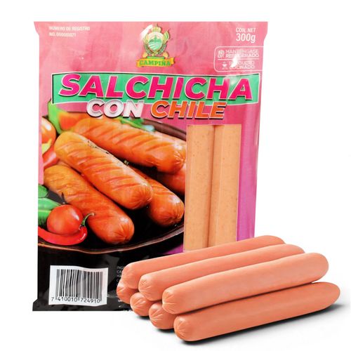 Salchicha Con Chile Campina