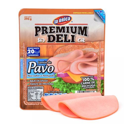 Jamón La Única Pavo Premium - 290 g