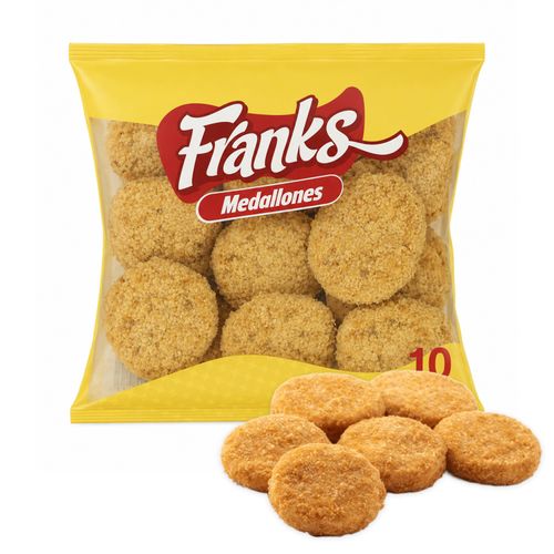 Medallones Franks  De Pollo 10 Unidades - 200 g