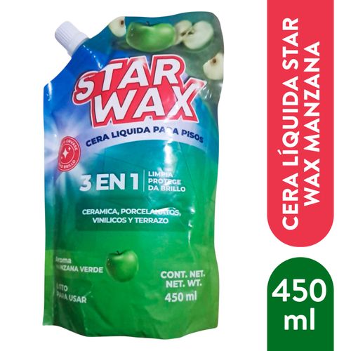 Cera Liquida Star Wax Manzana 450 ml
