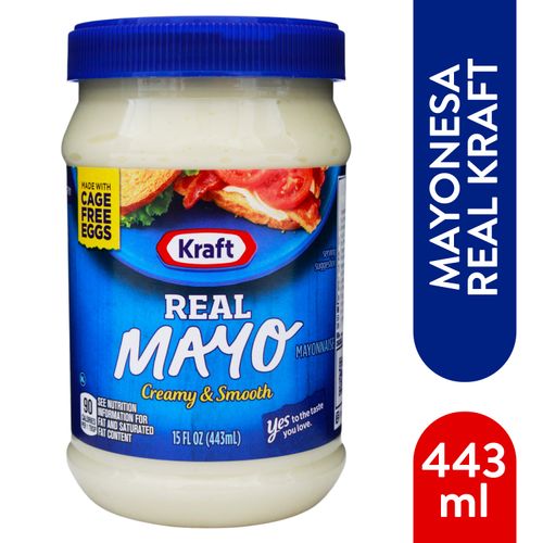 Mayonesa Kraft Real - 443 ml