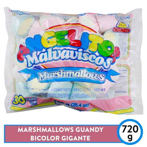 Marshmallow Guandy Angel Gigante Bicolor - 720 g