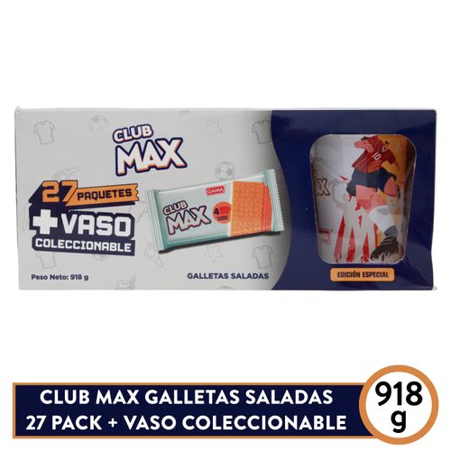 Galleta Club Max Pack Mundial 918 Gr