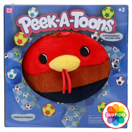 Peluche Peek a Toons Mundial