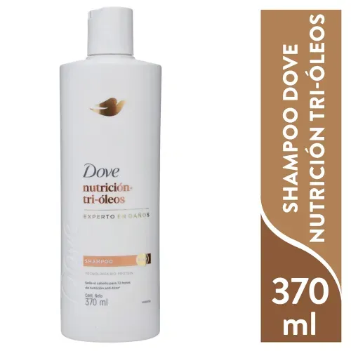 Pk Dove Sha Nutri y Tri Oleos 370ml