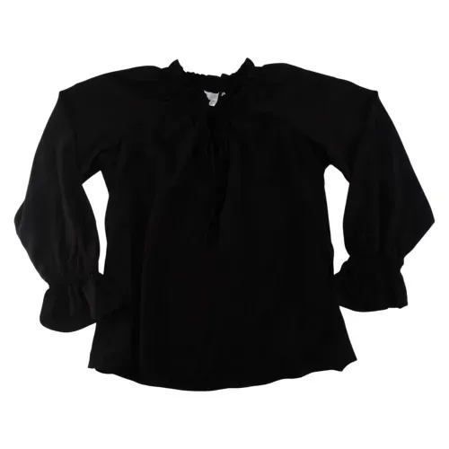 Blusa Time and Tru manga larga flowy - Talla XS-XL