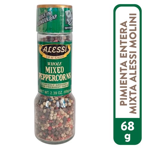 Pimienta Entera Mixta Alessi Molini 68g