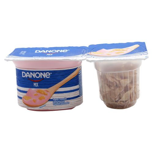 Danone Yogurt Strawberry Toppi 2pk 143gr