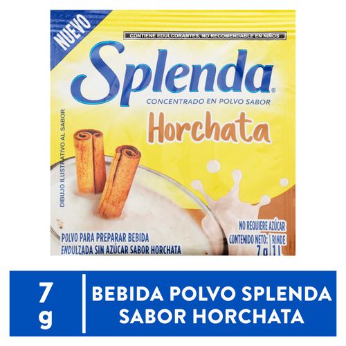 Splenda Horchata Polvo Sobres 7 Gr
