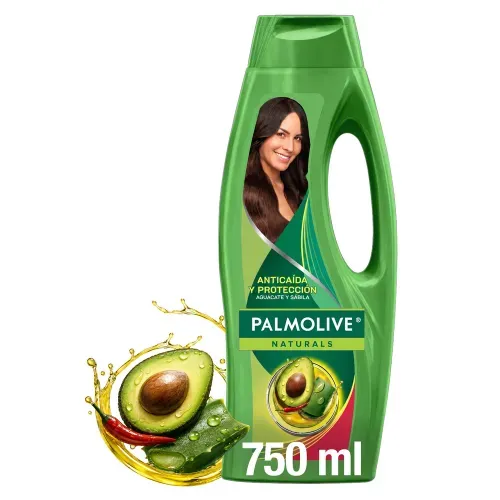 Shampoo Palmolive Naturals Anti-Caída Protección Aguacate y Sábila 750 ml