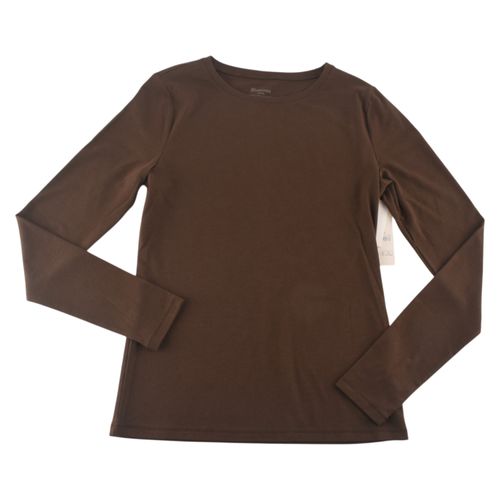 Blusa No Boundaries básica manga larga cuello redondo