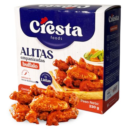 Cresta Alitas En Salsa Bufalo 230g