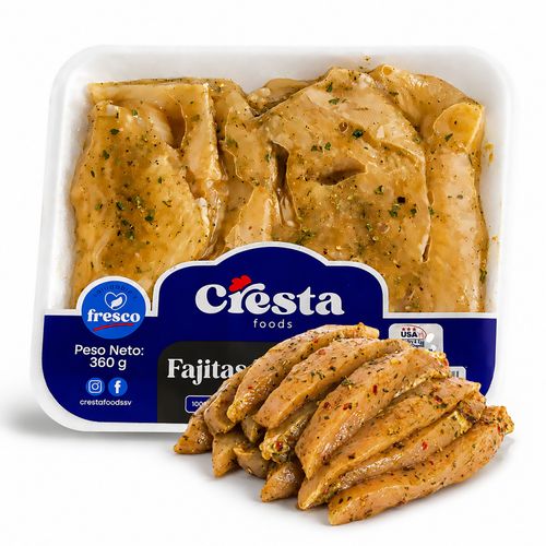 Fajitas Cresta Marin Parrilleras 360g