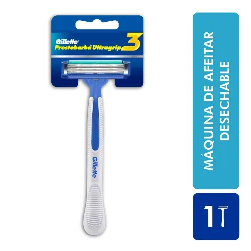 Máquina Afeitar Desechable Gillette Prestobarba Ultragrip3 - 1 Ud