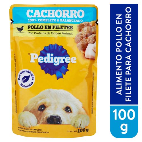 Alimento húmedo Pedigree para perro cachorro sabor pollo - 100 g