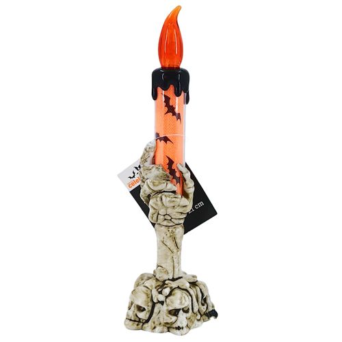 Candelabro Way To Celebrate decorativo e iluminado Halloween - 21 cm
