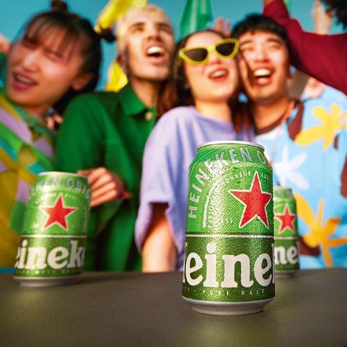 Cerveza Heineken original en lata 6 Pack - 2130 ml