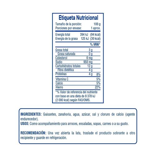 Guisantes Con Zanahoria Suli 220g
