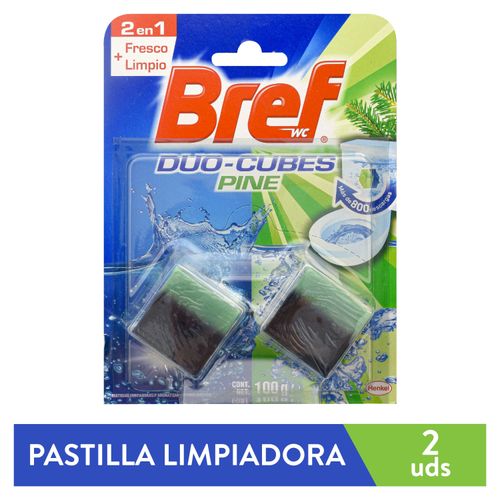 Pastilla Limpibref Duo Cubes Pine 100g