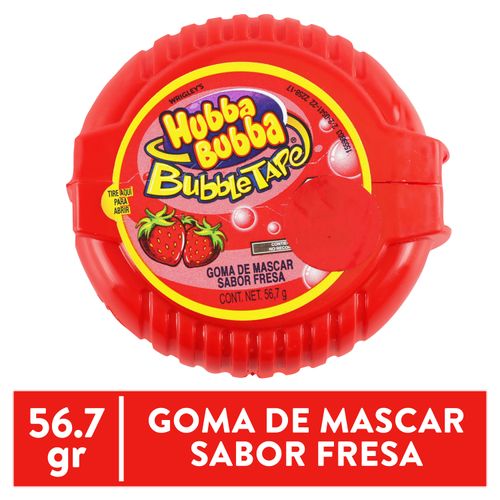 Hubba Bubba Bubble Tape fresa – 56.7 g