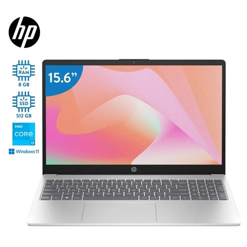 Laptop HP Procesador Ci3 con 8gb RAM y 512GB Almacenamiento - 14 pulgadas