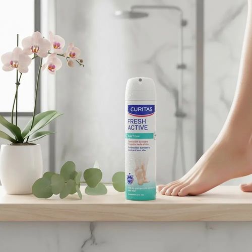 Spray Curitas Fresh Active Pies 150ml