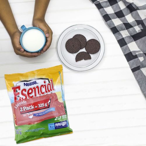 Bebida en polvo Nestlé esencial 2 pack - 650 g