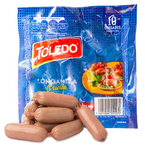 Longaniza Criolla Toledo - 6uds/2- 30 g