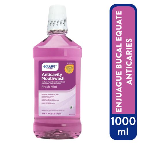 Enjuague Bucal Equate Anticaries - 1000 ml