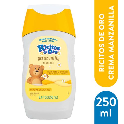 Crema Corporal Ricitos De Oro Manzanilla - 250 ml