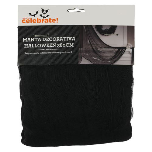 Manta Way To Celebrate decorativa Halloween - 380 cm